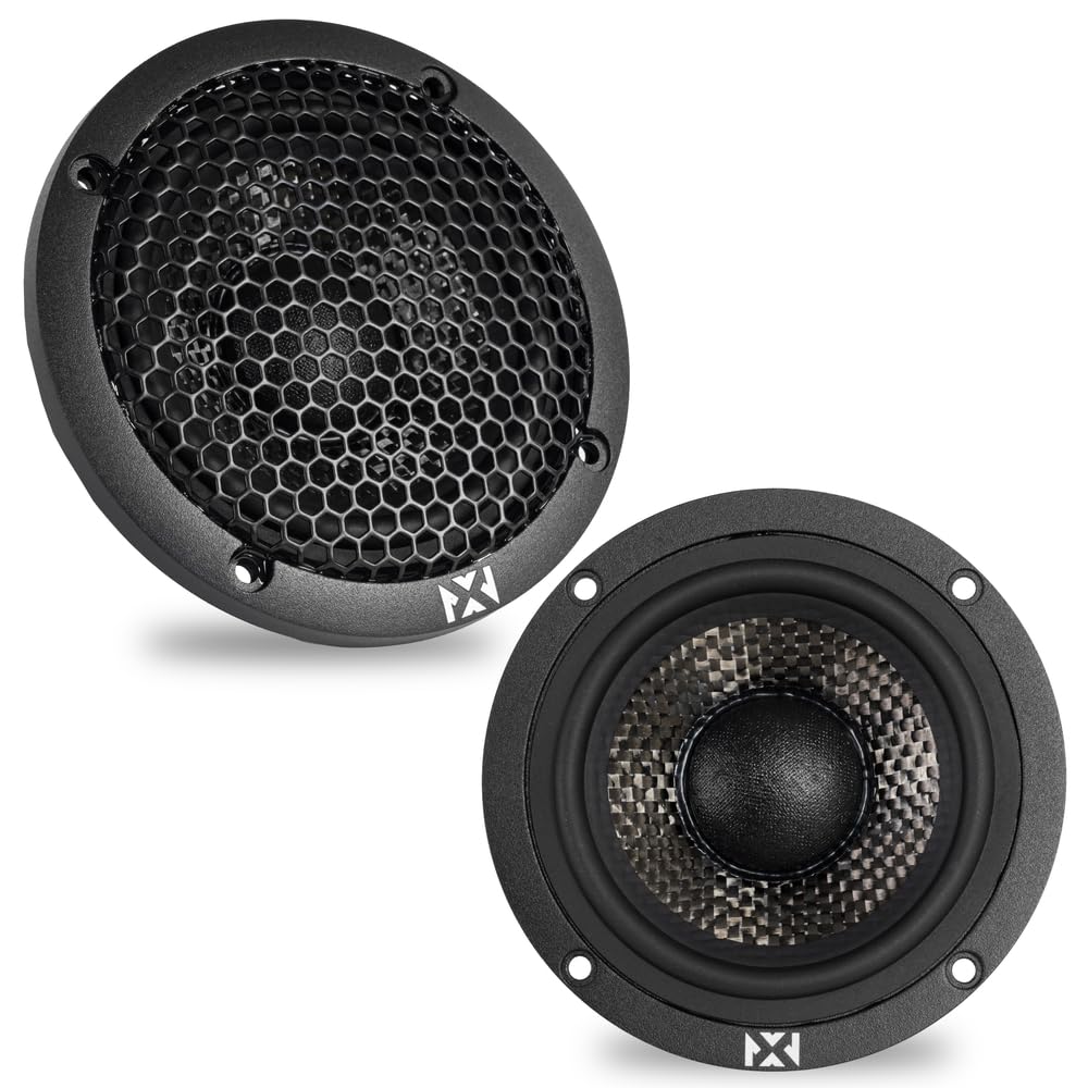 NVX XQS3v2 3-5 inch midrange cone for clear car vocals