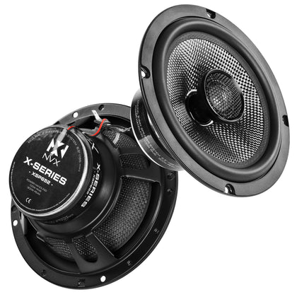 NVX XSP652 6.5-inch coaxial speaker for fuller car midrange and bass.