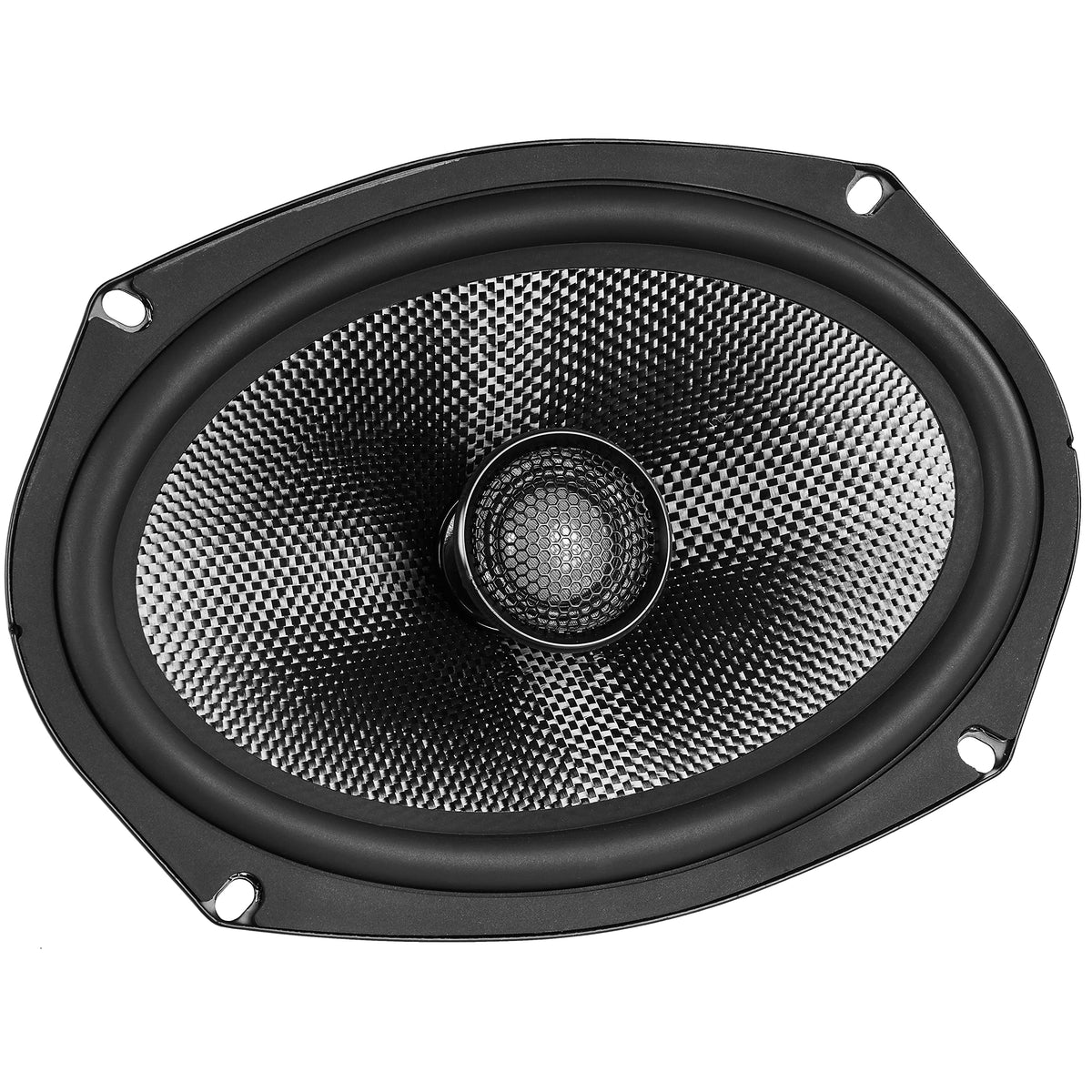 NVX XSP692 cone detail featuring carbon fiber for rigidity and durability.