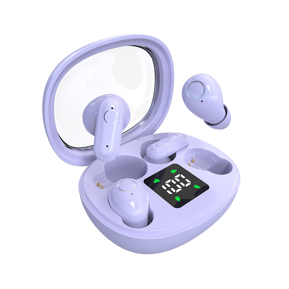 NVXMANIYK tiny size invisible earbud for travel and sleep.