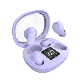 NVXMANIYK tiny size invisible earbud for travel and sleep.