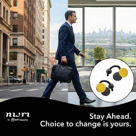 NWM DOTS PSZ technology reduces sound leakage for discreet listening.