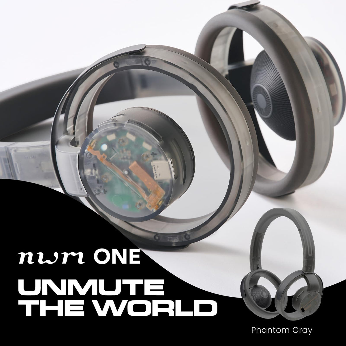 NWM One PSZ technology encapsulates sound for private listening with reduced leakage.