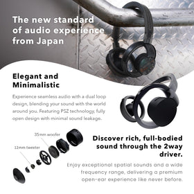 NWM One two-way drivers deliver clear highs and controlled lows for rich audio.