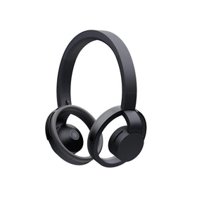 nwm ONE wireless open-ear headphones outer view showing private listening with ambient awareness.