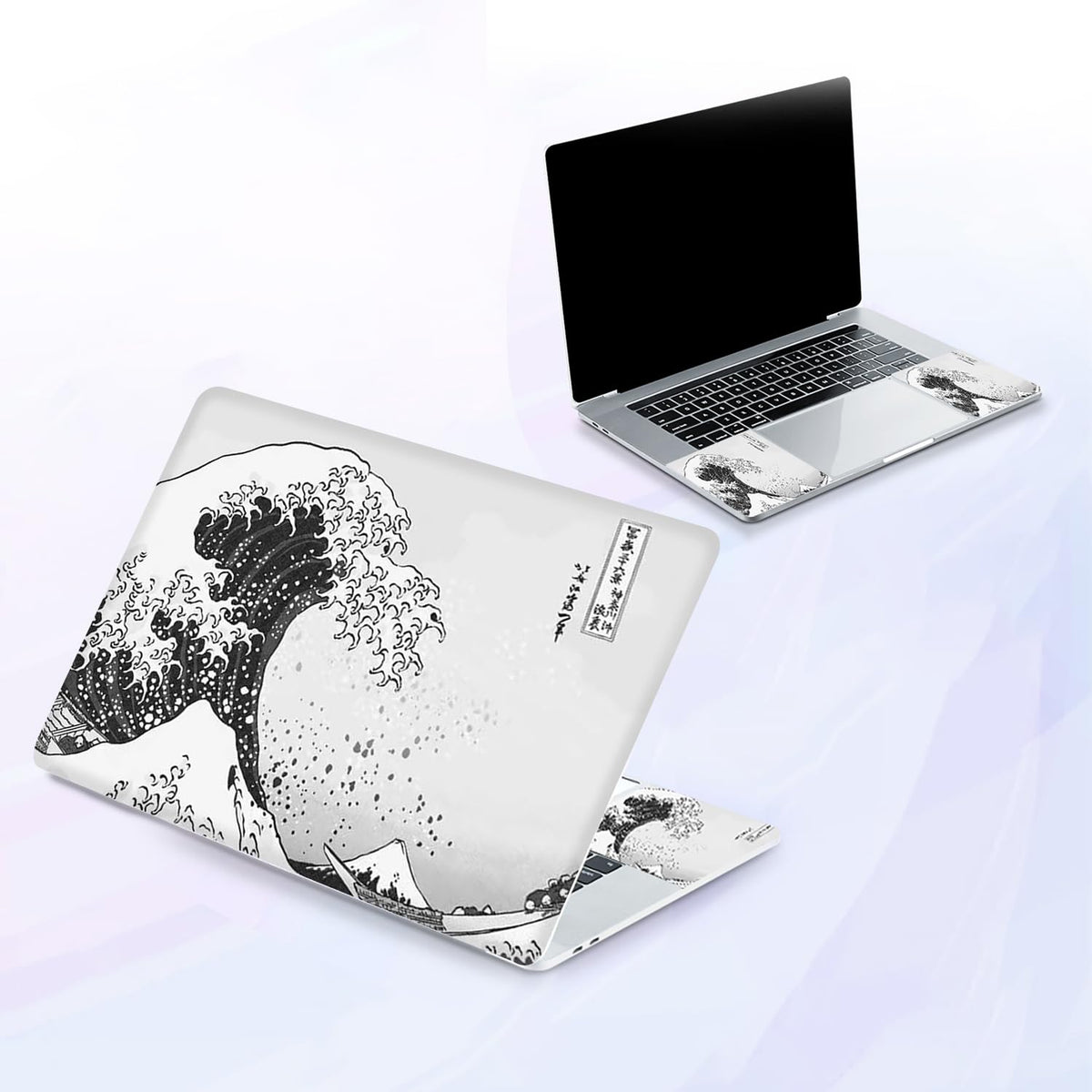 NXZGO cartoon sticker left touchpad showcases vibrant art while protecting the surface