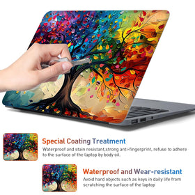 NXZGO Colorful Tree universal-fit skin adapts to many notebooks.