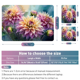 NXZGO Dahlia easy-apply guide demonstrates bubble-free installation.