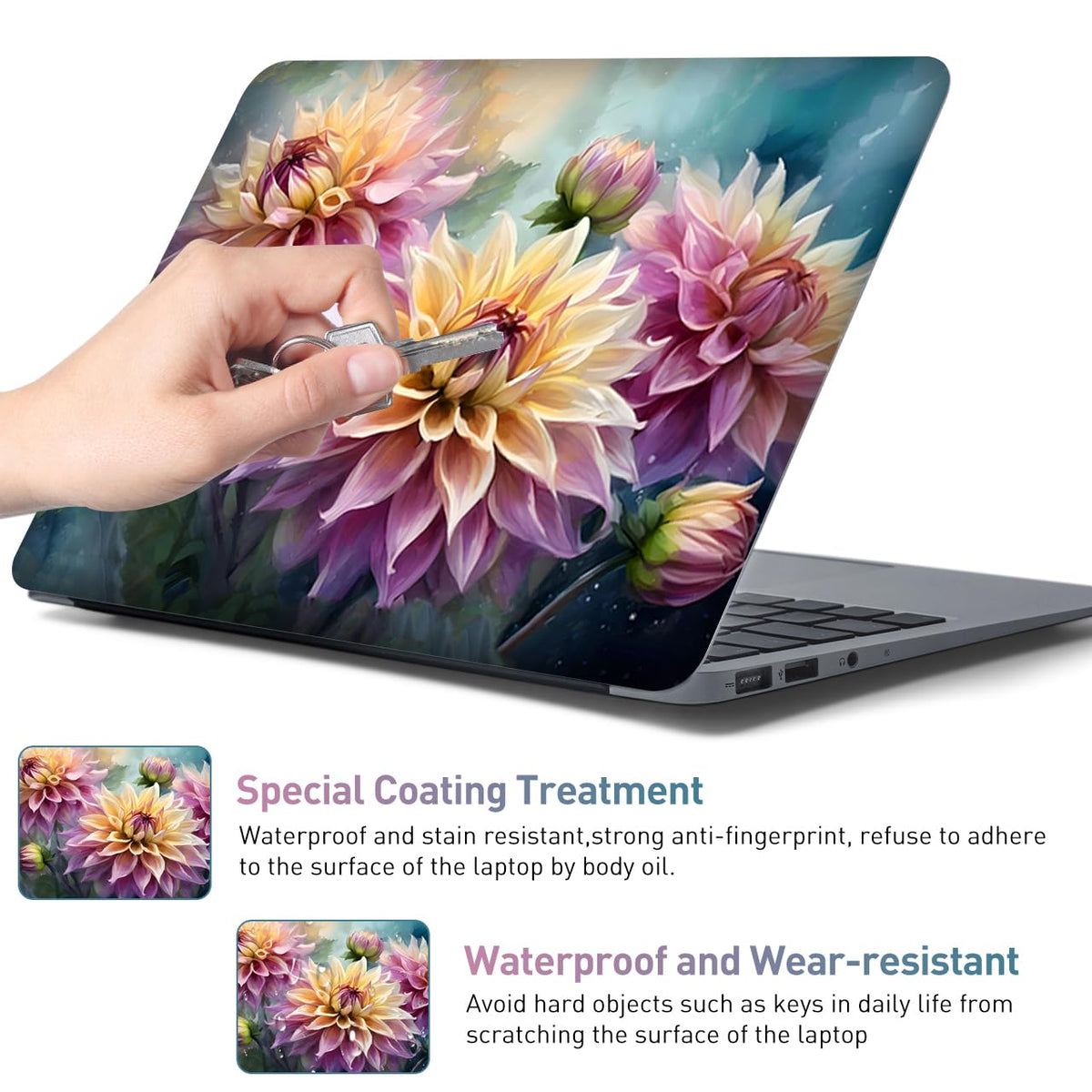 NXZGO Dahlia waterproof finish protects the surface during use.