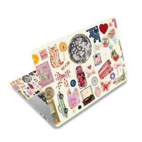 NXZGO laptop skin back LCD screen demonstrates waterproof, scratch-resistant protection
