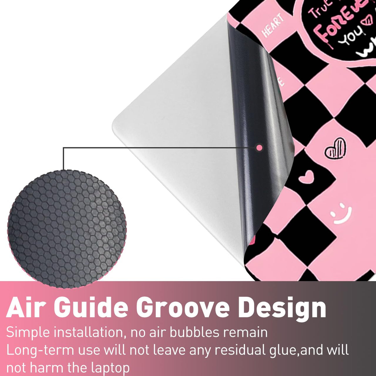 NXZGO installation diagram for simple, bubble-free application.
