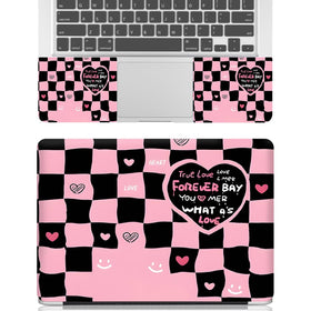 NXZGO left touchpad skin showcasing protected, colorful control area.