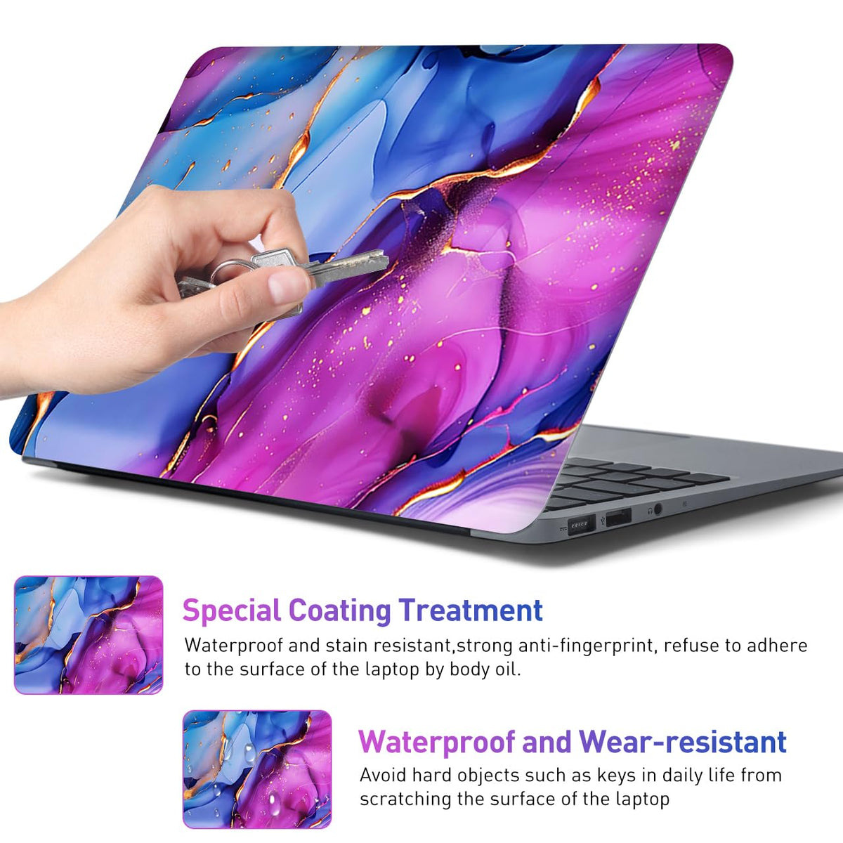 NXZGO marble unrolled sheet reveals flexible one-size design