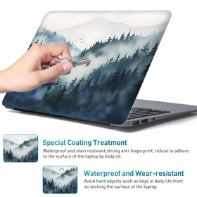 NXZGO Misty Forest close-up vinyl texture with bubble-free finish