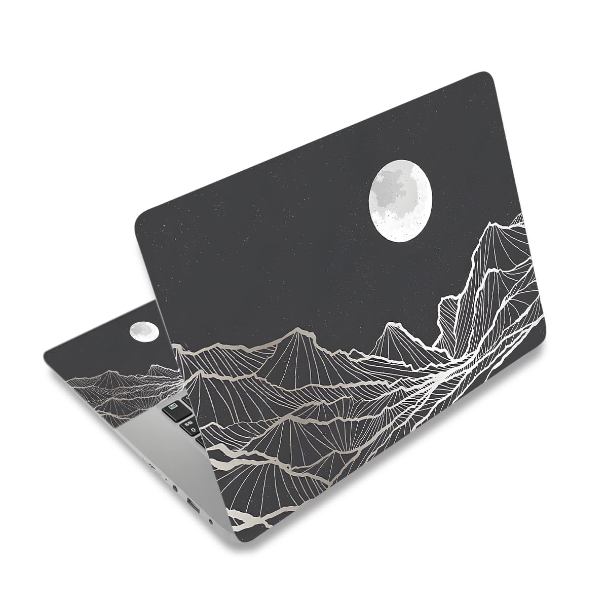 NXZGO Moon Valley back LCD skin protects the screen edge and adds style.