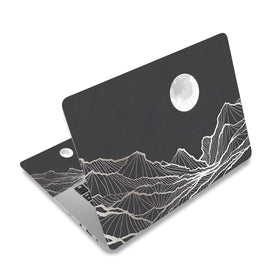 NXZGO Moon Valley back LCD skin protects the screen edge and adds style.
