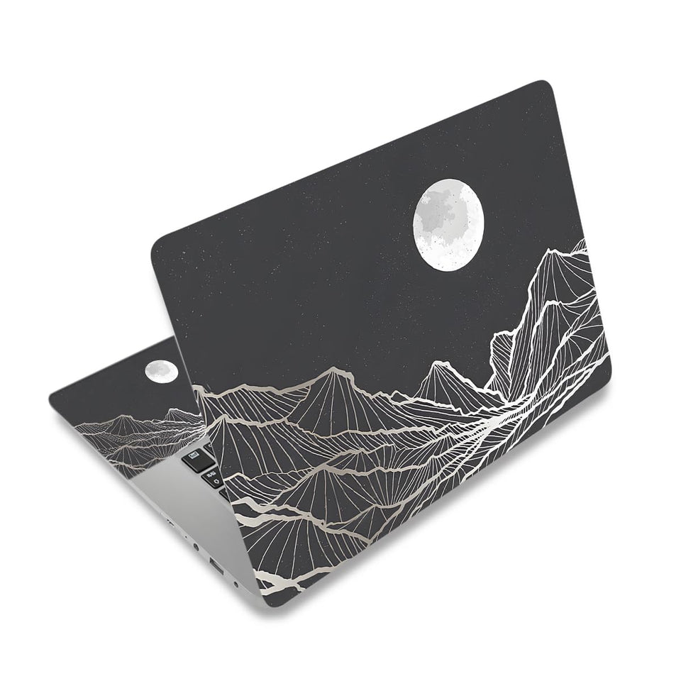 NXZGO Moon Valley back LCD skin protects the screen edge and adds style.