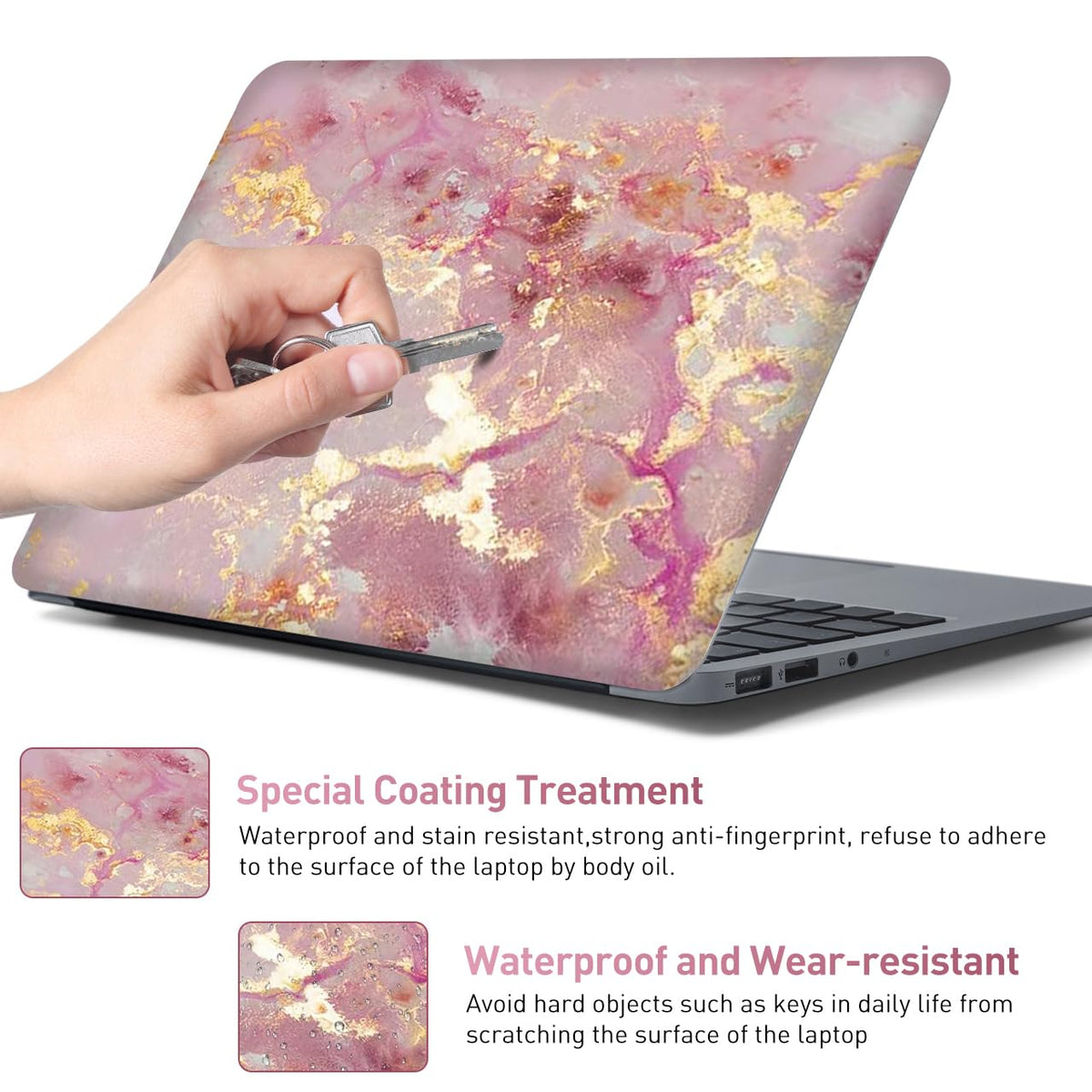 NXZGO Pink Cloud installation close-up showing bubble-free application