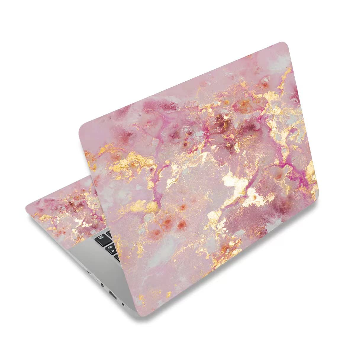 NXZGO Pink Cloud back decal on LCD cover for vibrant protection