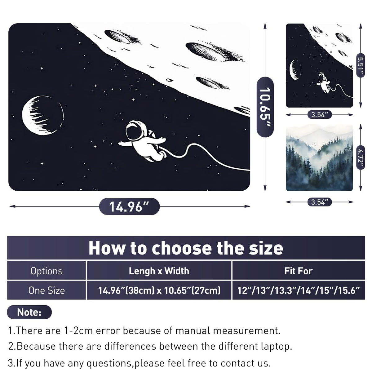 NXZGO Space Astronaut easy-install view demonstrates bubble-free application.
