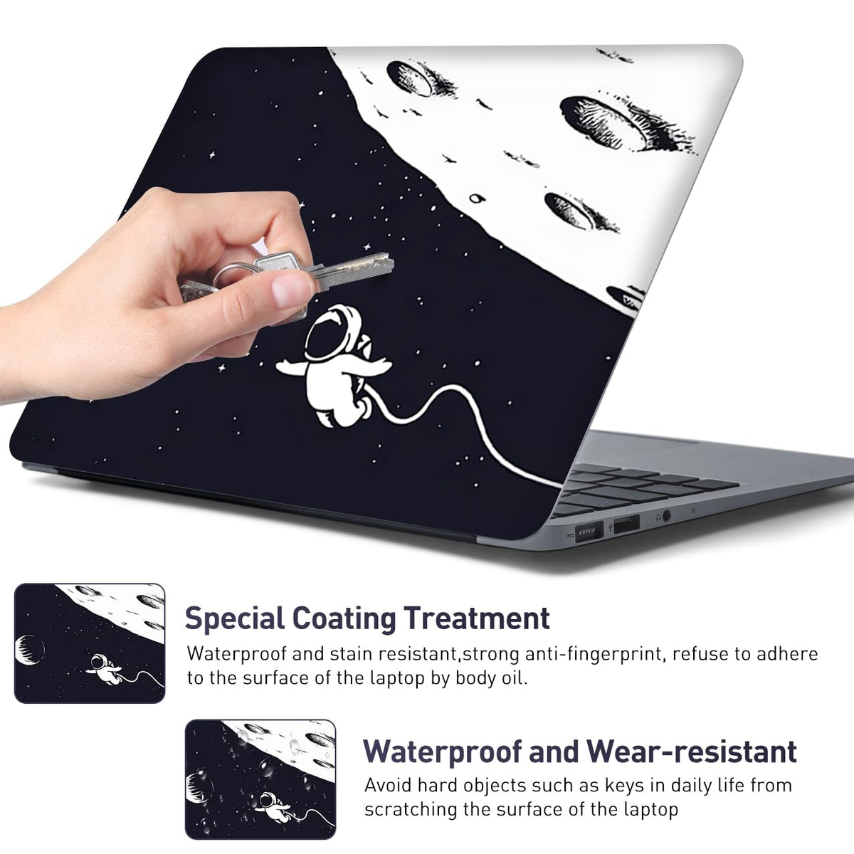 NXZGO Space Astronaut pad-right skin provides smooth texture and alignment.