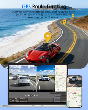Nymzview dashcam night vision with WDR balances highlights and shadows.