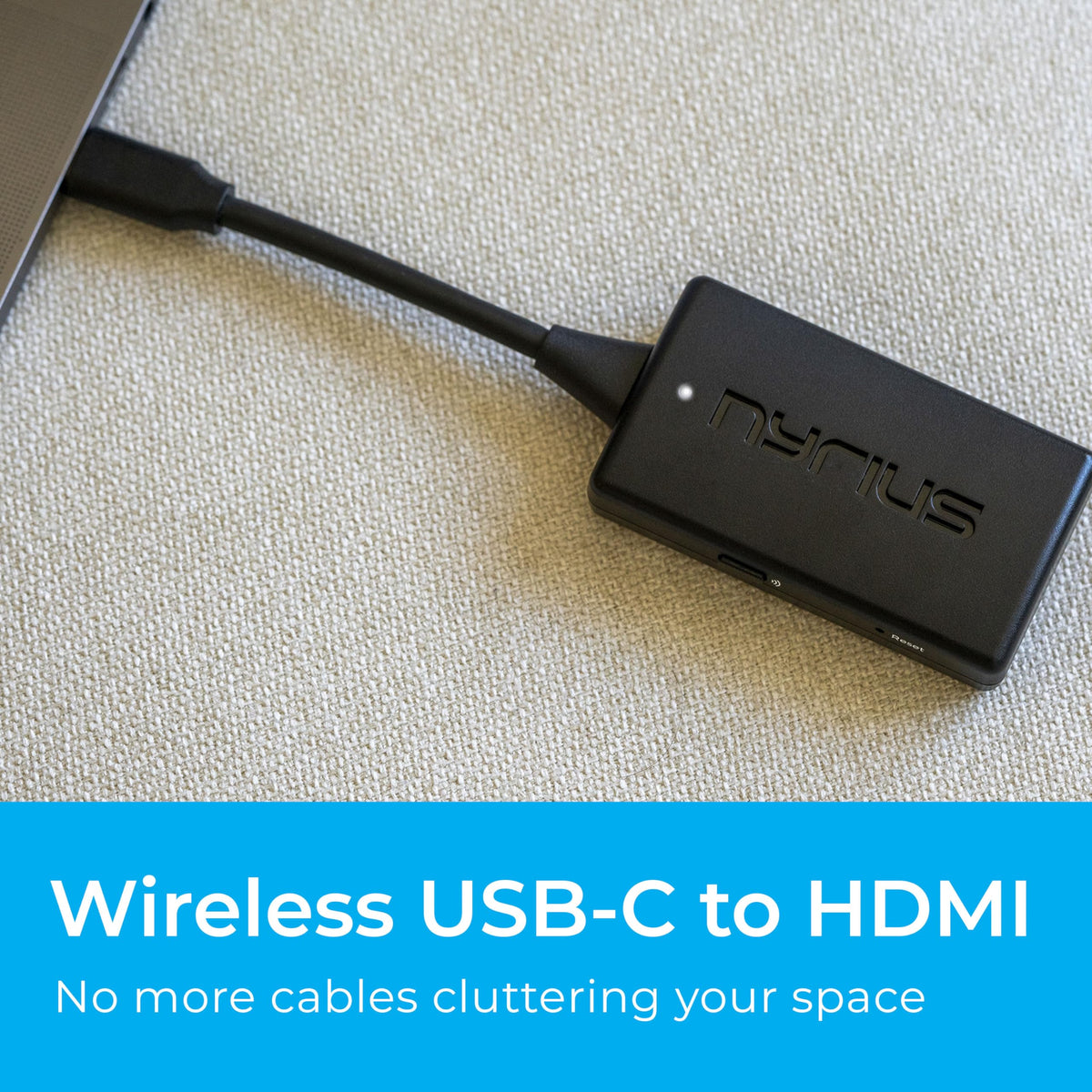 Nyrius Orion Prime receiver connects HDMI for crystal clear 1080p output