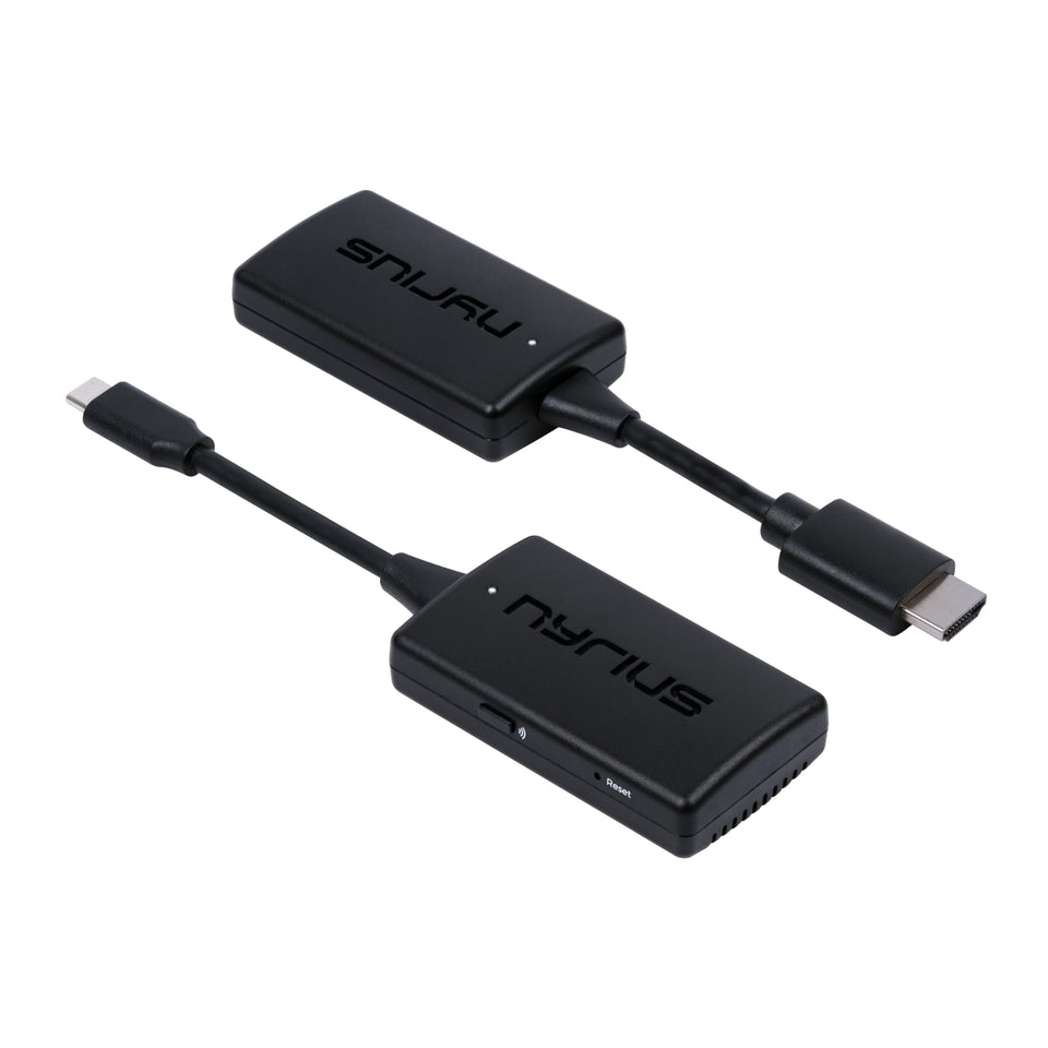 Nyrius Orion Prime sender streams USB C to display for wireless video