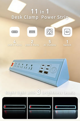 NYYTGE close-up of touch panel with nightlight control for easy use