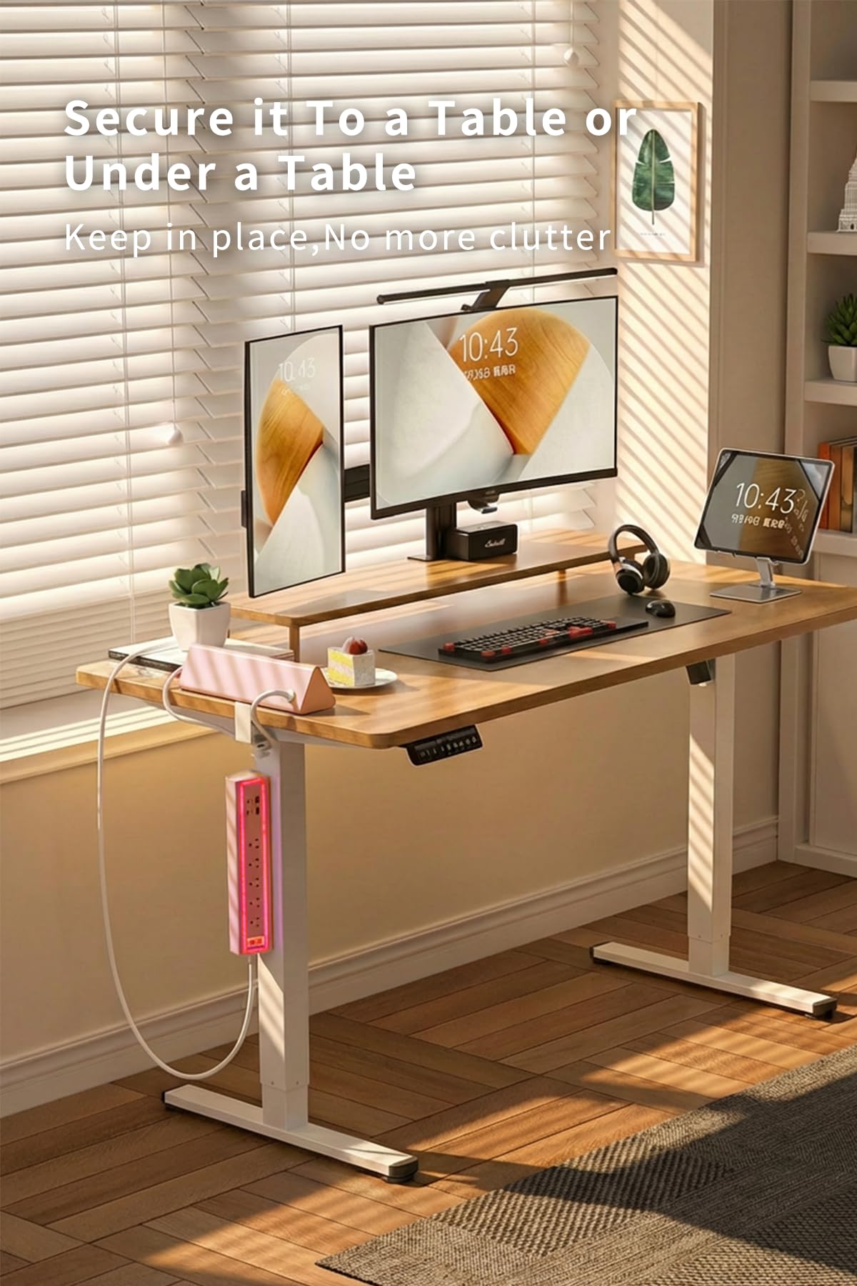 NYYTGE touch panel nightlight with three-level brightness for easy low-light control