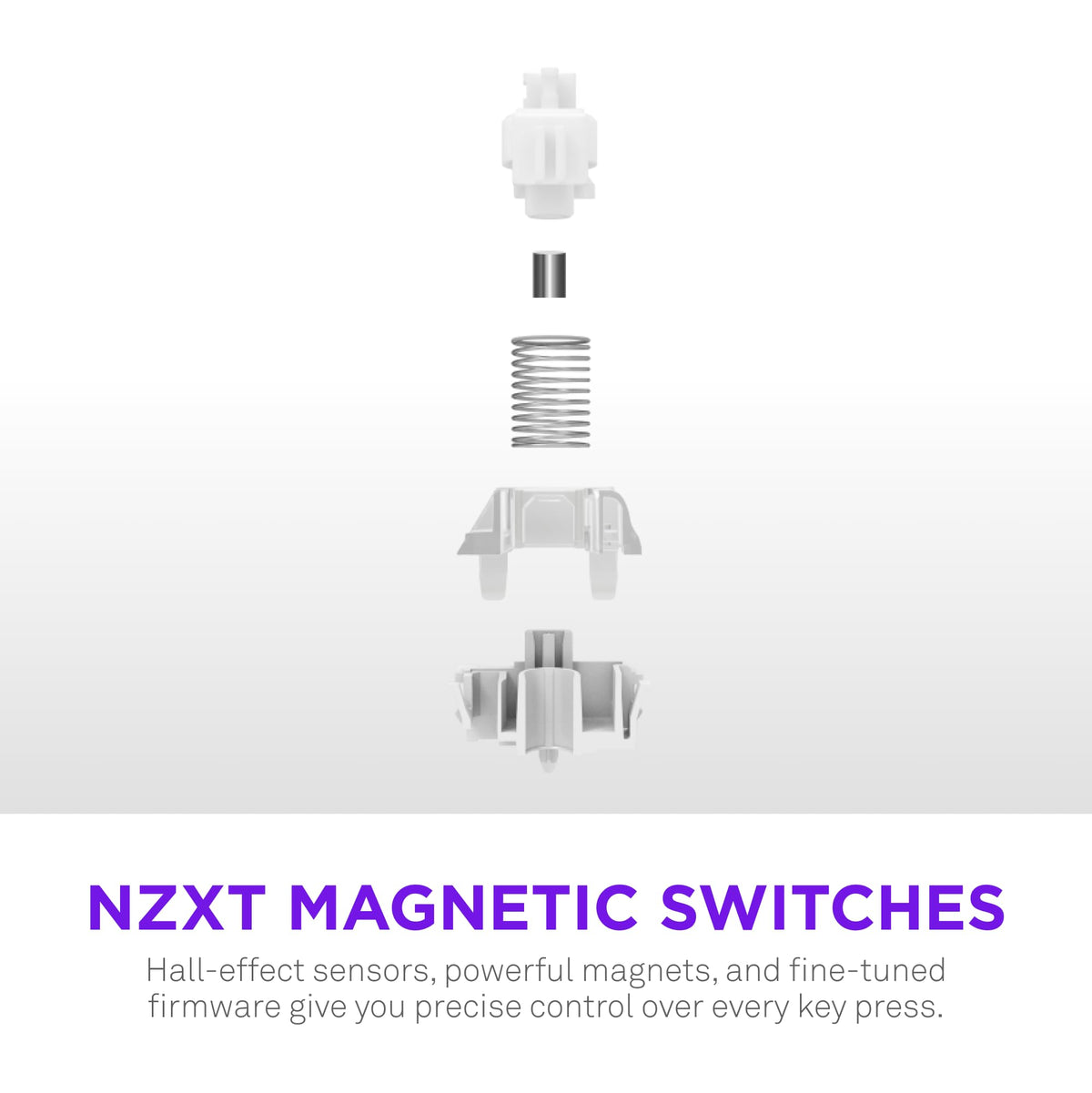 NZXT Function Elite MiniTKL Black side profile shows slim chassis