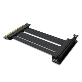 NZXT front connector close-up showing secure PCIe connection and reliable mounting