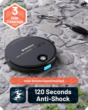 Oakcastle CD10 in-line earphones with remote control.