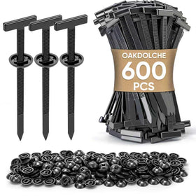 Oakdolche nylon cable ties 600pc pack for versatile car and home use.