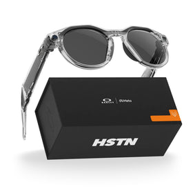 Oakley Meta HSTN camera 12MP captures action hands-free for immersive POV moments.
