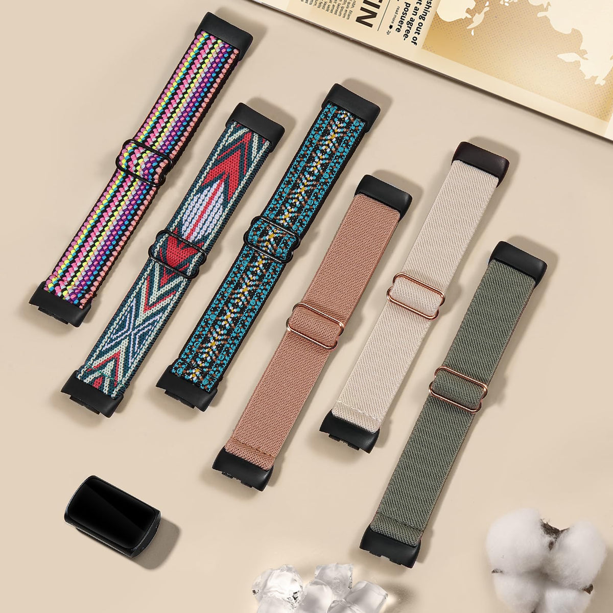 Oanux band styled with casual outfit indicating everyday versatility