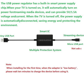 Oassuose compatibility with Fire TV Stick models including 4K and Ultra