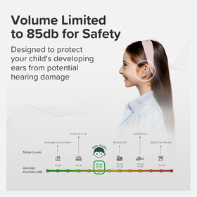 Oaxis CareBuds close-up of earbud tip highlighting secure fit and clear audio