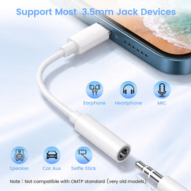 Obcxin inline-control adapter for hands-free music and calls.