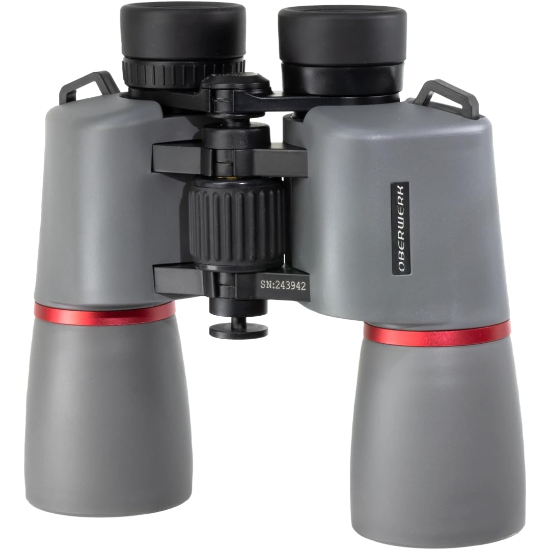 Oberwerk Explore 10x50 binoculars close-up for crisp distant birding details