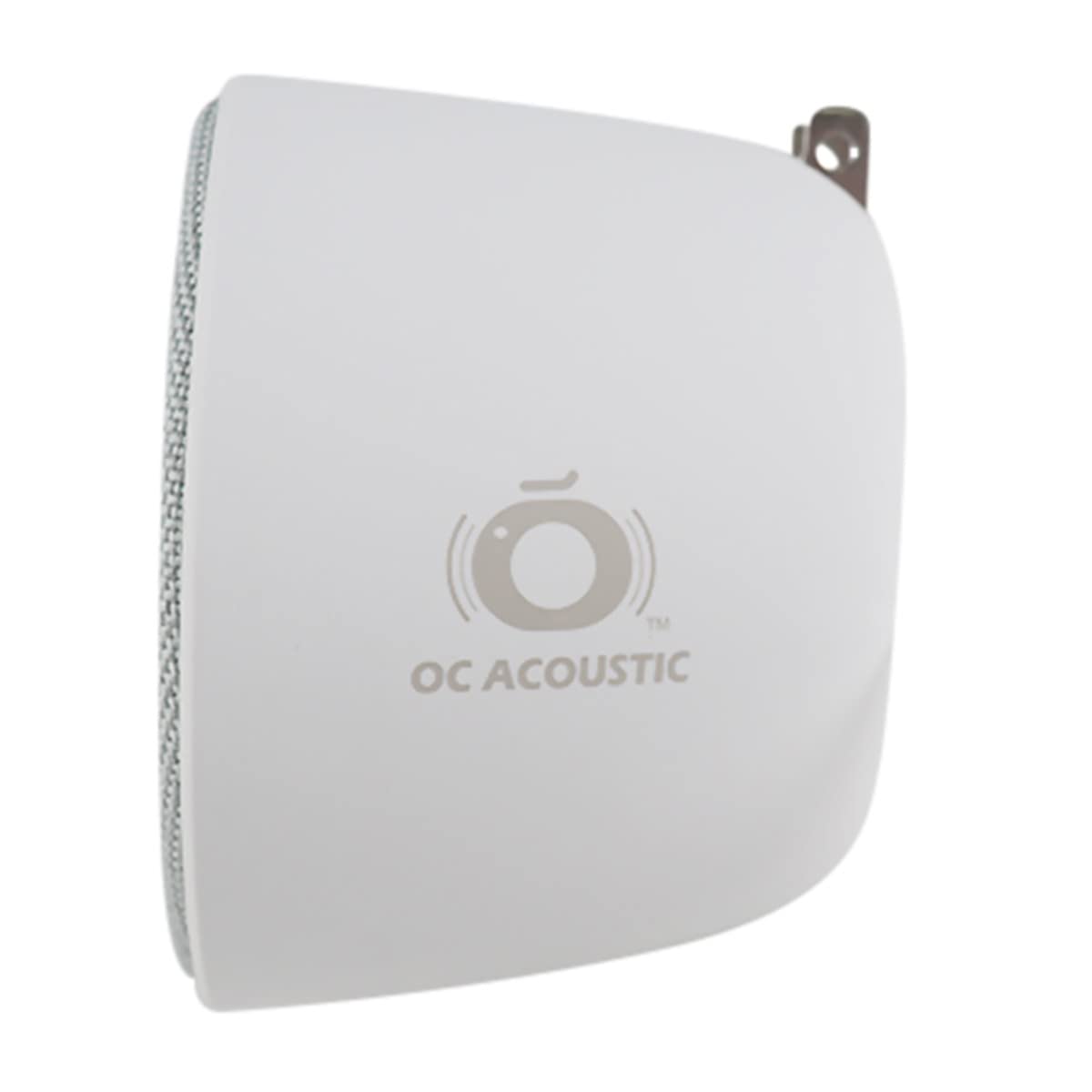 OC Acoustic Newport battery-free plug-in design promotes cleaner operation.