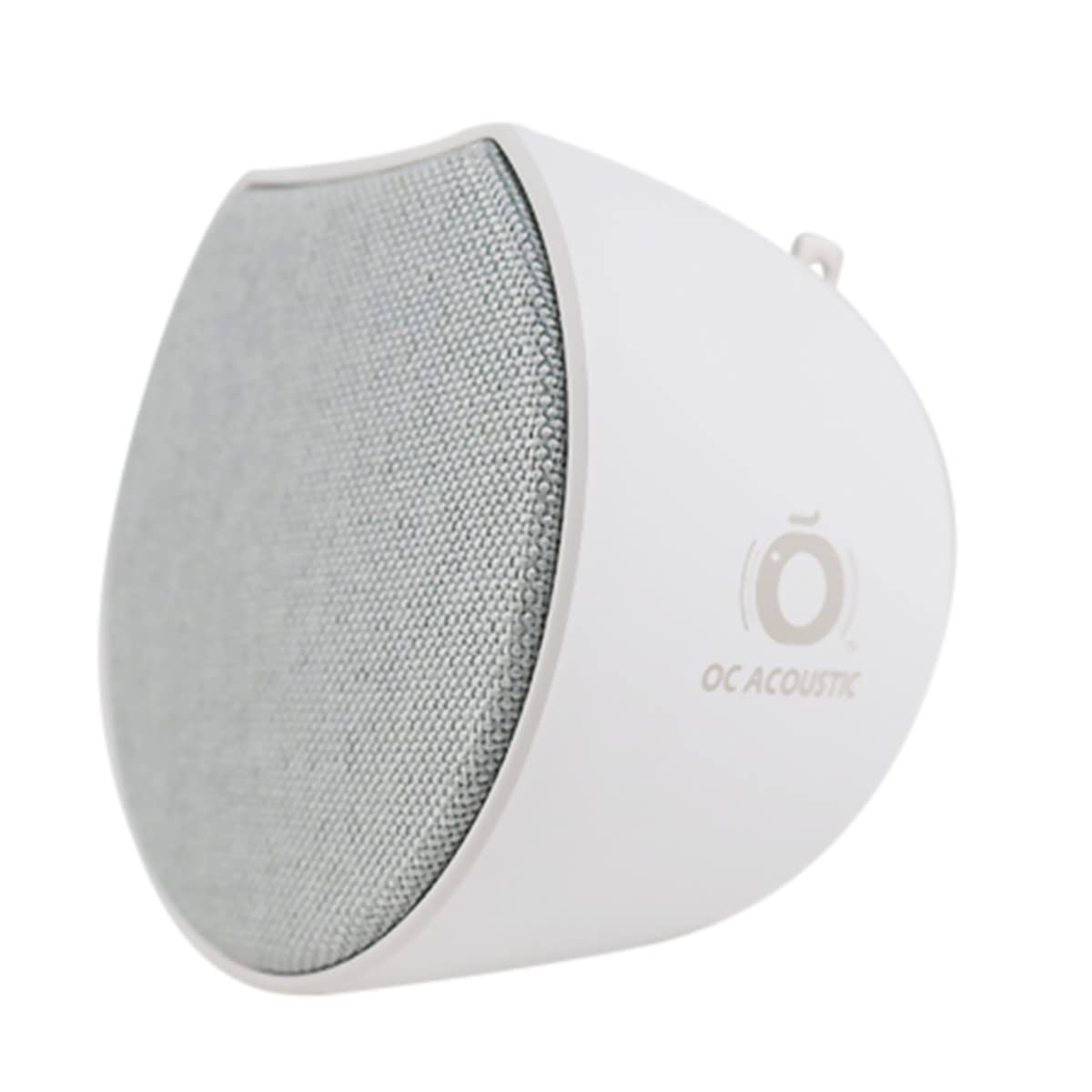 OC Acoustic Newport front view shows compact plug-in design saving counter space.