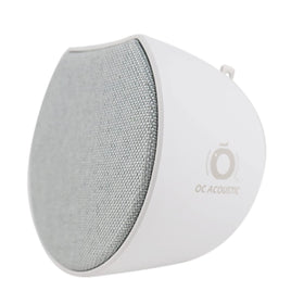 OC Acoustic Newport front view shows compact plug-in design saving counter space.