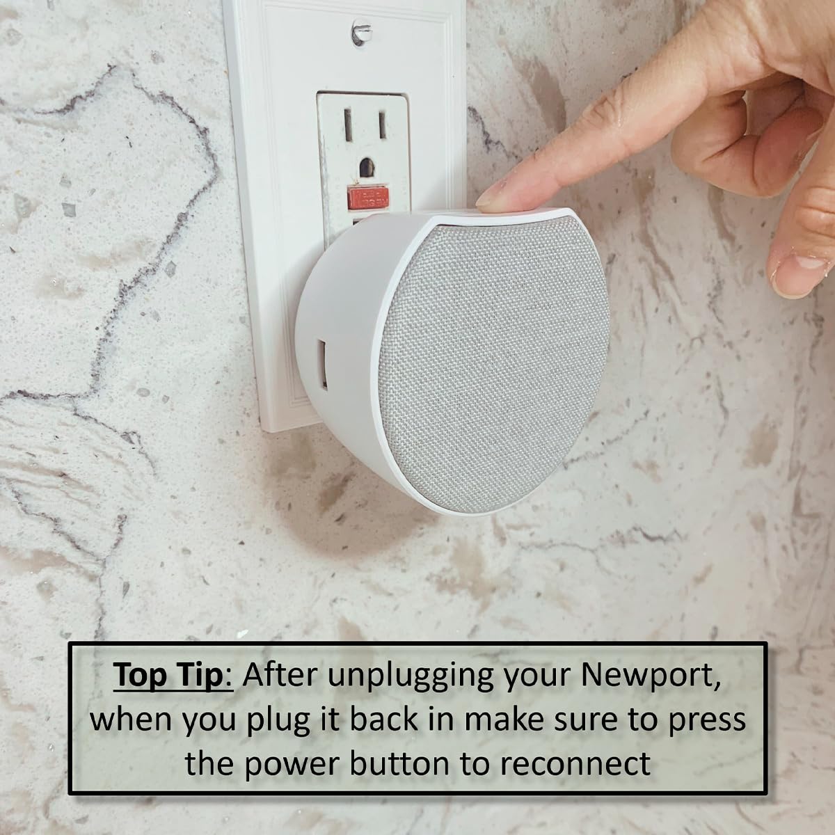 OC Acoustic Newport light gray/white variant demonstrates color option for rooms.