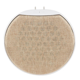 OC Acoustic Newport plug-in outlet speaker Bluetooth setup at the wall outlet
