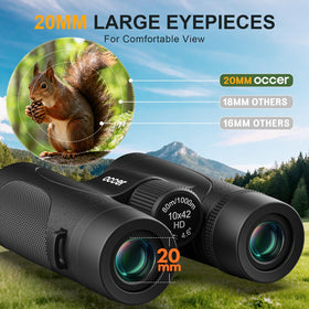 Occer IPX7 waterproof performance keeps optics clear in rain, snow, or humidity.