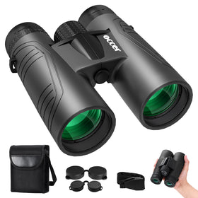 occer front view binoculars showing compact design and quick field setup