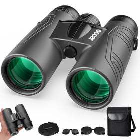 occer front view showing full binocular body and controls, clear handling benefit