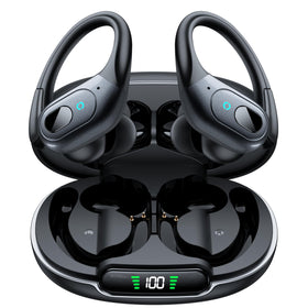 occiam ANC earbuds in charging case with convenient pairing and charging.