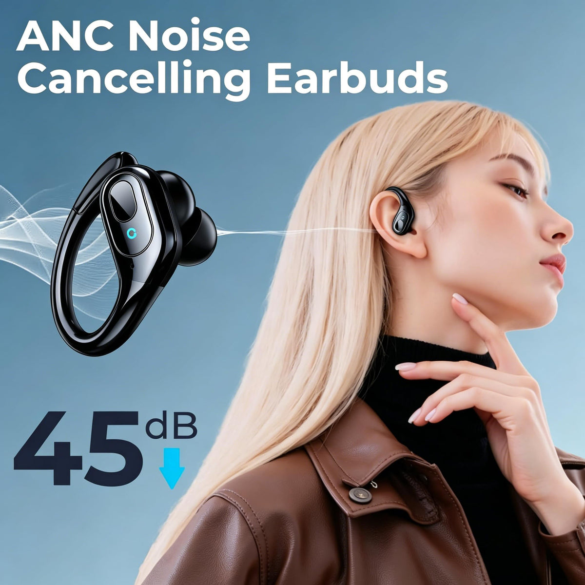 occiam earbud close-up texture highlighting build quality and comfort